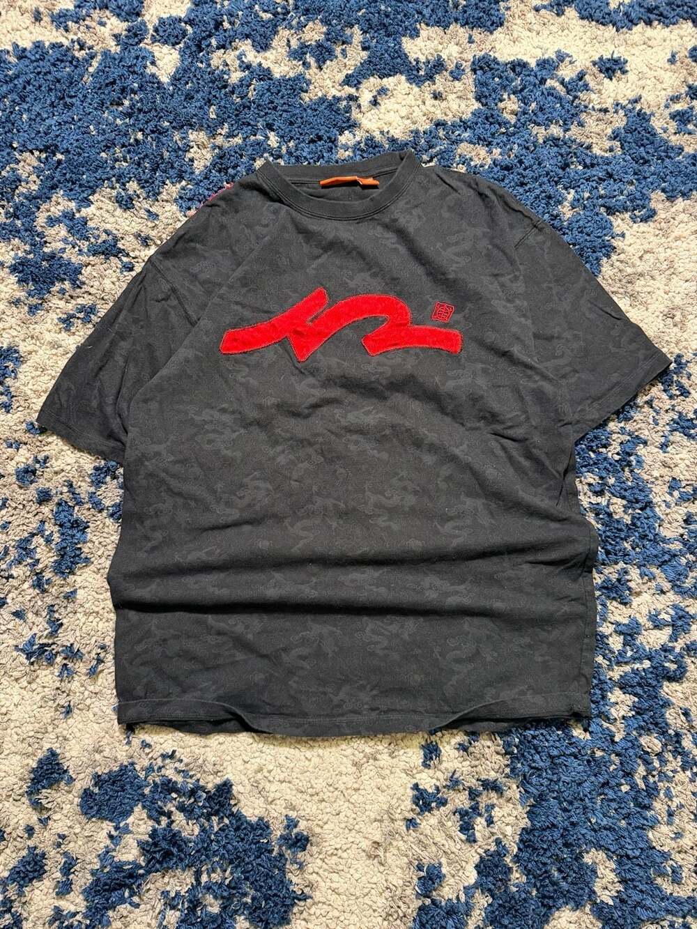 Five Pointz Black T-Shirt with Red Logo, Size 3XL
